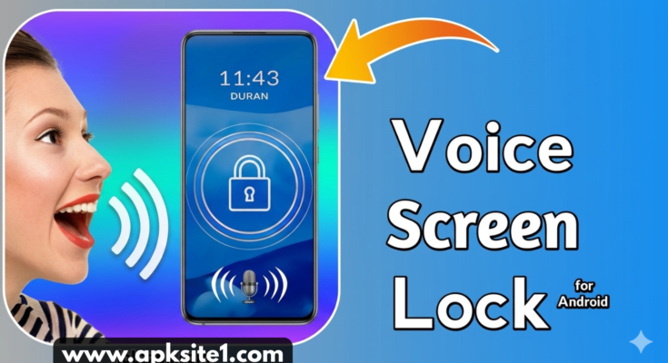 voice screen lock on Android phone setup