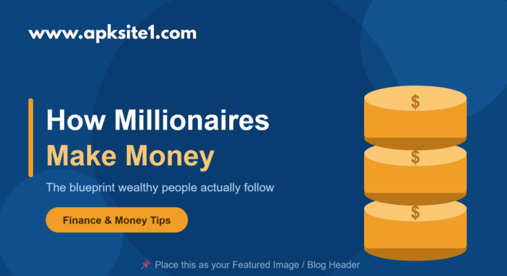 how millionaires make money - complete blueprint for building wealth through investing and multiple income streams