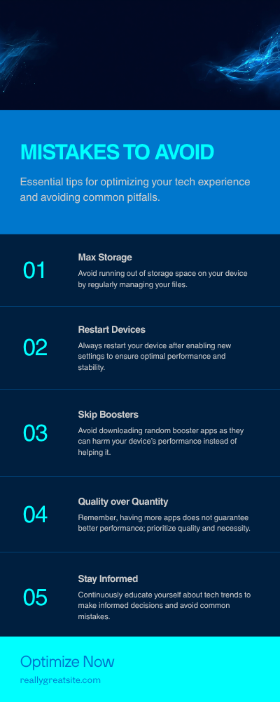 increase mobile virtual ram steps