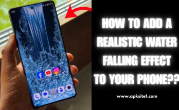 Water Falling Effect for Phone: 7 Free Ways to Get It Today