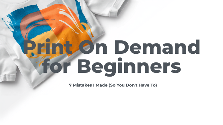 print on demand for beginners