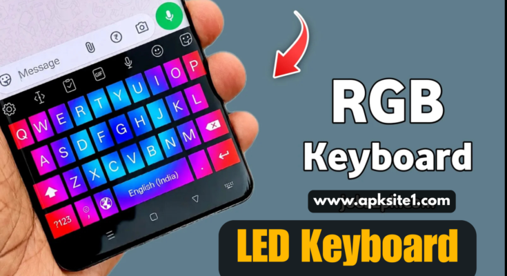 LED Keyboard – Colorful RGB Lighting Keyboard for Android