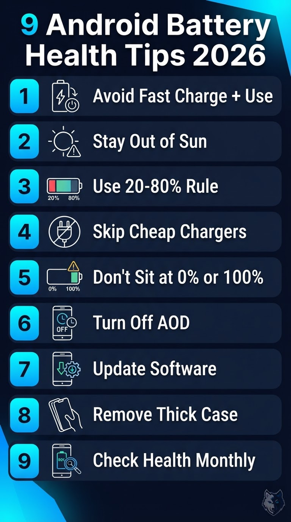 android battery health tips 2026