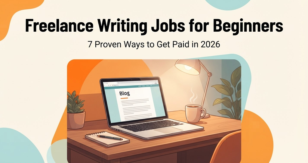 Freelance Writing Jobs for Beginners: 7 Proven Ways to Actually Get Paid in 2026