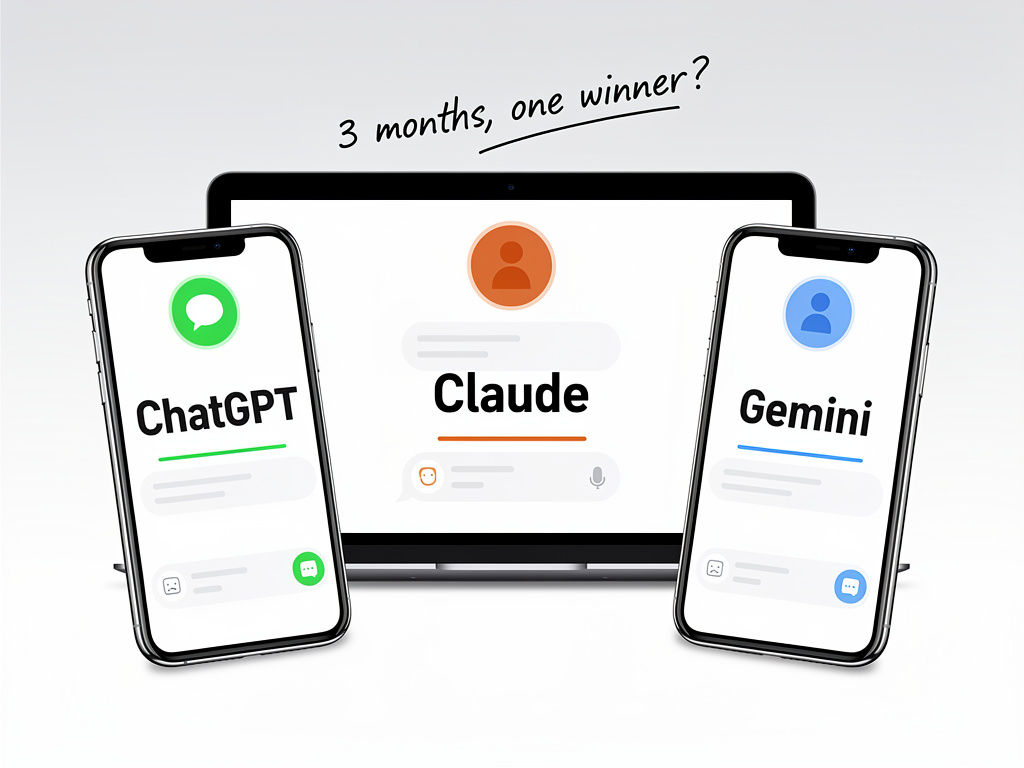 ChatGPT vs Claude vs Gemini: 7 Surprising Differences I Found After 3 Months of Daily Use