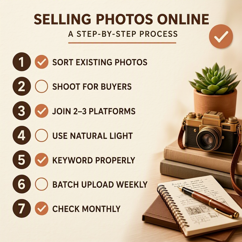 Sell Stock Photos Online: 7 Proven Ways I Turned Photos Into Easy Passive Income