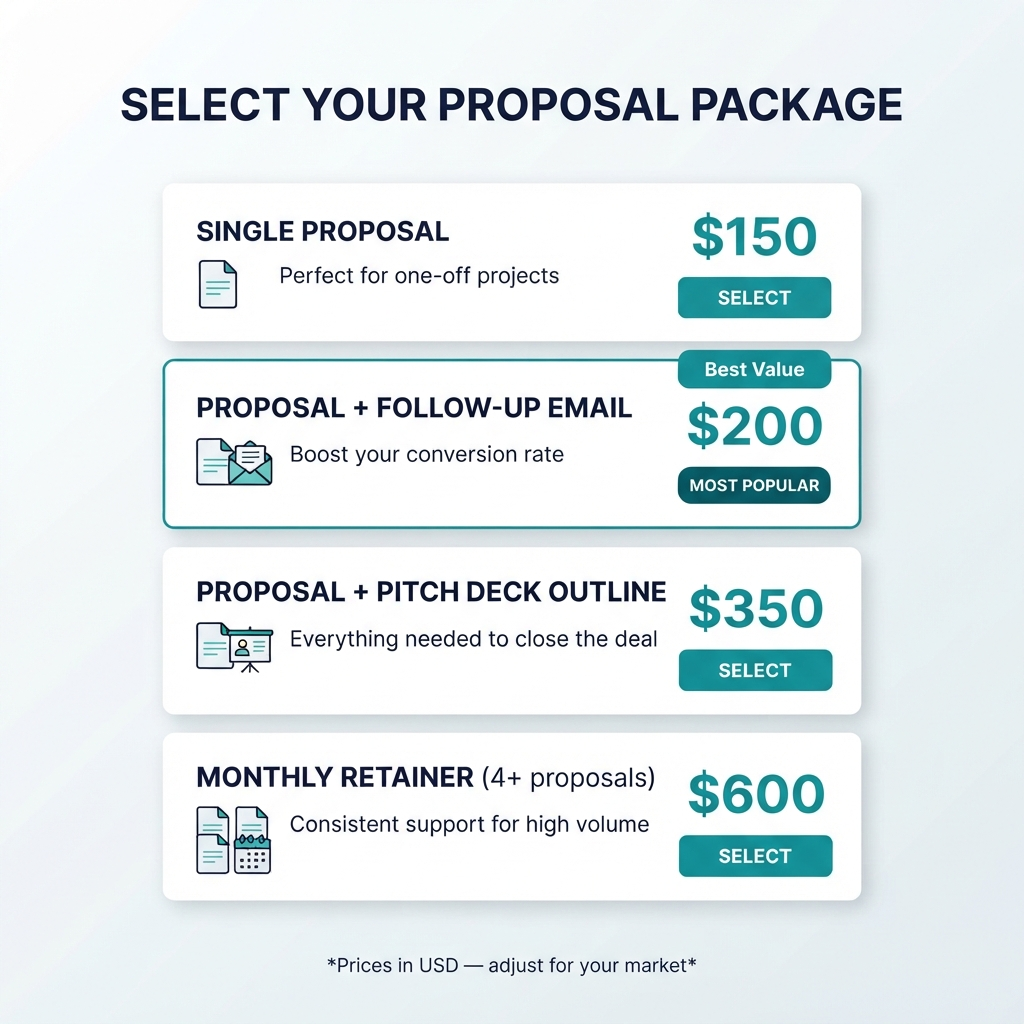 AI Proposal Writing Service