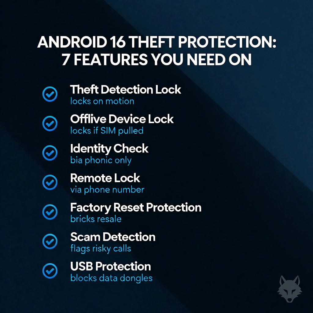 Android 16 Theft Protection: 7 Hidden Features That Saved My Phone