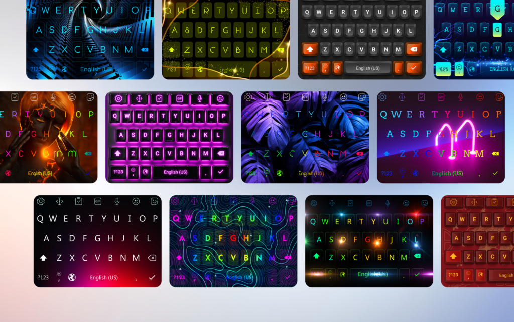 LED Keyboard: RGB Lighting